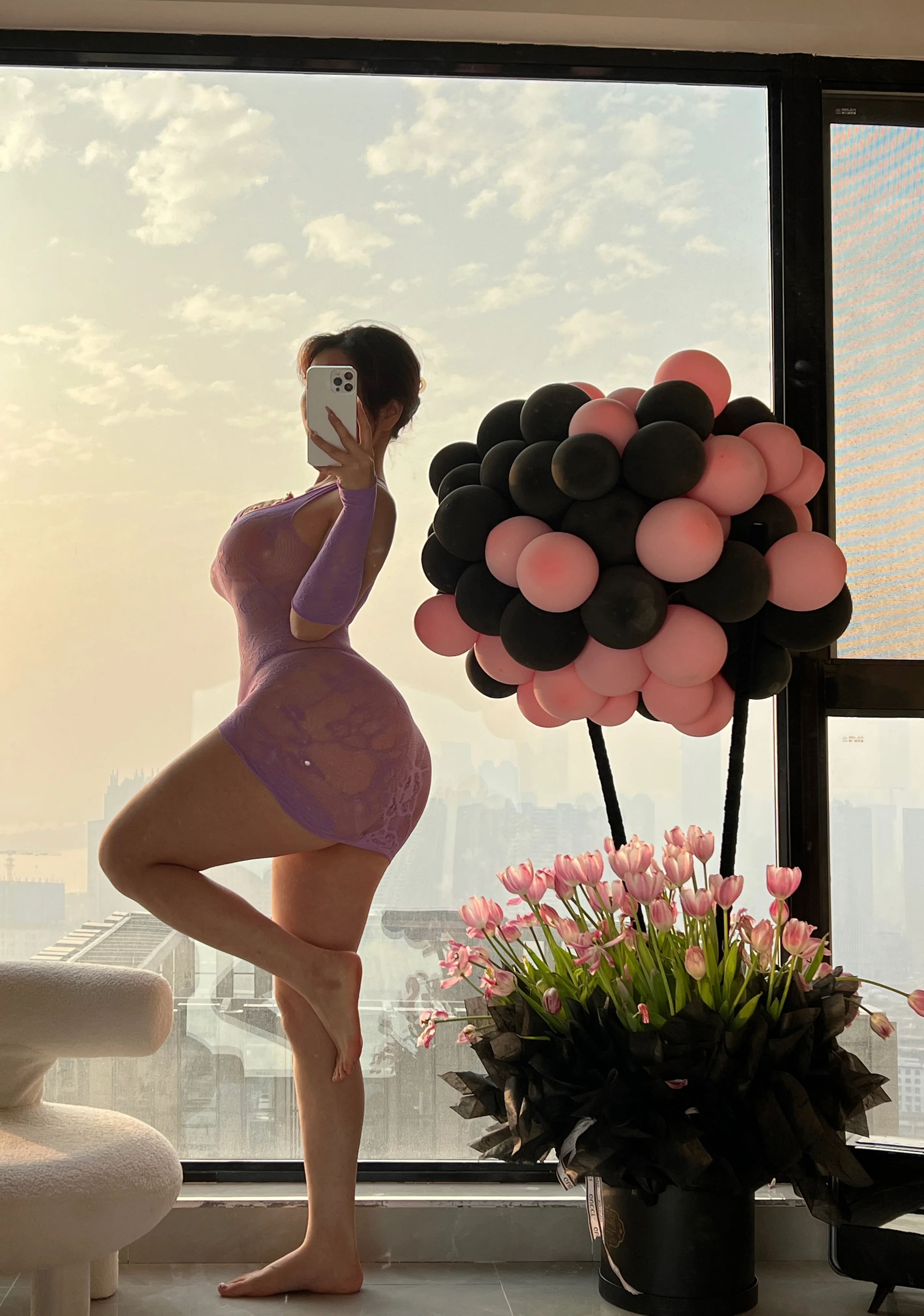 安妮yoo – 大大的透视装 20P 2V